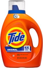 Tide Liquid Laundry Detergent, Original Scent, 80 fl oz, 64 Loads, Boosted Clean Even in Cold Water with Concentrated Washing Soap - Image 14