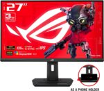 ASUS ROG Strix 27” 1440P USB-C HDR Gaming Monitor (XG27ACMS) – QHD (2560 x 1440), 320Hz, 0.3ms, Fast IPS, Extreme Low Motion Blur Sync, G-SYNC Compatible, DisplayWidget, Tripod Socket, 3 yr Warranty - Image 10