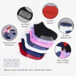 Debra Weitzner Toddler Socks With Grips - 12 Pairs Crew Cotton Grip Socks for Baby Boys Girls Infant's and Kids 6-M - 7 years - Image 3