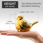 Set of 2 Small Birds Statues Gold Home Decor Modern Boho Style Figurine Decorative Ornaments for Living Room, Bedroom, Office Desktop, Cabinets, Shelf - Image 4
