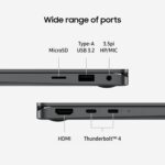 SAMSUNG 15.6" Galaxy Book5 360 Copilot+ PC, AI Business Laptop, Windows 11 Pro, Intel Core Ultra 7 Processor 256V, FHD AMOLED Touchscreen, 16GB/512GB, 2025 Model, NP754QHA-KA2US, Gray - Image 9