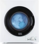 BLACK+DECKER BCED26 Compact Dryer for Standard Wall Outlet, Small, 5 Modes, Load Volume 8.8 lbs., White - Image 3