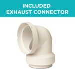 BLACK+DECKER BCED26 Compact Dryer for Standard Wall Outlet, Small, 5 Modes, Load Volume 8.8 lbs., White - Image 10