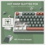 RK ROYAL KLUDGE S98 Mechanical Keyboard w/Smart Display & Knob, Top Mount 96% Wireless Mechanical Keyboard BT/2.4G/USB-C, Hot Swappable, Software Support, Creamy Sounding, 98 Keys - Image 7