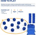 Magnetic Chess Game with Full-Size Stones, Magnet Game with String, for Family & Party & Travel & Camping, Puzzle Strategy Games, 2 Player Games for Kids & Adults - Image 6