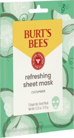 Burt's Bees Refreshing Sheet Face Mask with Cucumber, Pack of 6 - Image 6