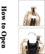 Womens Sparkly Rhinestone Crystal Clutch Bag Glitter Sequin Bridal Purse Evening Handbag for Wedding Party Prom - Image 10