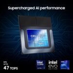 Samsung 16” Galaxy Book5 Pro 360 Copilot+ PC, AI Business Laptop, Windows 11 Pro, Intel Core Ultra 7 Processor 258V, 3K AMOLED Touchscreen, 32GB / 1TB, 120HZ, 2025 Model NP964QHA-KG2US, Gray - Image 3