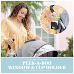 Baby Delight | Swerve Stroller | Lightweight | for Travel & Everyday | Multi-Position Recline | Compact Fold | Extra Storage | Grey - Image 8