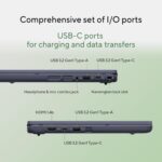 ASUS Chromebook CR11 Ruggedized Laptop, 11.6” Display, Intel Processor N100 Processor, 4GB RAM, 64GB eMMC Storage, Antimicrobial Guard, Spill-Resistant Keyboard, Mineral Grey, CR1104CGA-AS44 - Image 4