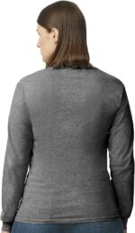 Gildan Adult Heavy Cotton Long Sleeve T-Shirt, Style G5400, 2-Pack - Image 4