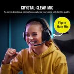 Corsair HS55 Wireless Multiplatform Lightweight Gaming Headset with Bluetooth - Dolby 7.1 Surround Sound - iCUE Compatible - PC, PS5, PS4, Nintendo Switch, Mobile - Black - Image 6