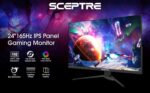Sceptre IPS 24” Gaming Monitor 165Hz 144Hz Full HD (1920 x 1080) FreeSync Eye Care FPS RTS DisplayPort HDMI Build-in Speakers, Machine Black 2020 (E248B-FPT168),IPS 24" 165Hz - Image 7