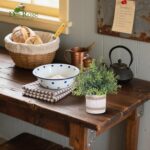 Der Rose 4 Pack Farmhouse Fake Plants Artificial Plants for Home Kitchen Office Desk Rustic Table Boho Aesthetic Room Decor Indoor - Image 8