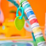 Bright Starts Wild Wiggles Baby Activity Gym & Play Mat with FoldingToy bar, Newborn and up - Green, 18.5” x 29.1” x 29.1” - Image 13