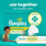 Pampers Baby Wipes Sensitive, Water Based Hypoallergenic and Unscented 504 Total (6 Flip-Top Packs) - Image 8