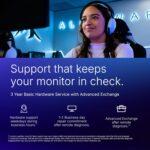 Alienware 27 Gaming Monitor - AW2725DM - 27-inch QHD 180Hz 1ms Display, IPS, NVIDIA G-SYNC, AMD Freesync, VESA AdaptiveSync. - Image 12