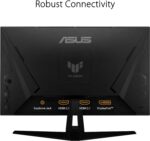 ASUS TUF Gaming 27” 1440P Monitor (VG27AQM5A) - QHD (2560x1440), 300Hz, Fast IPS, Extreme Low Motion Blur Sync, 0.3ms, Speaker, 95% DCI-P3, Shadow Boost, DisplayWidget Center, 3 yr Warranty - Image 8
