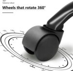 Gaming Chair with Headrest and Lumbar Support, Ergonomic High Back Office Chair, Racing Style Executive Computer Desk Chair, Leather Adjustable Swivel Task Chair for Home Office (Purple) - Image 9