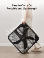 PELONIS 20 Inch Box Fan – 3 Speeds, Window Fans, Floor or Tabletop, 25ft/s, 2025 Upgraded, Superior Air Throw (2295 CFM), Lightweight, 5 Blades, Fans for Bedroom, Office, Living Room, Garage - Image 7