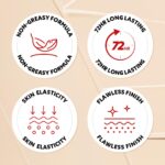 TIRTIR Mask Fit Red Cushion Foundation | Full coverage, Weightless, Skin fit, Satin Glow Finish, Korean Makeup BB Foundation, beauty, Tattoo cover up, Buildable (#24N Latte, 0.63 Fl Oz) - Image 8