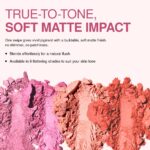 Palladio Matte Blush, Brushes onto Cheeks Smoothly, Soft Matte Look and Even Finish, Flawless Velvety Coverage, Effortless Blending Makeup, Flatters the Face, Convenient Compact, Berry Pink - Image 7