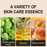 Hydrating CC Cream Foundation with Centella Asiatica Multi-Purpose Pre-makeup Primer Moisturizing Facial Concealer Sunscreen Full-Coverage CC Cream with SPF 25 (02) - Image 4