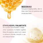 Eyebrow pencils for women,03 Light Brown,0.1mm Ultra-Fine,Waterproof,with 2-in-1 Double-Ended Automatic Angled Precision Tip,Built In Spoolie Brush,Longwearing Eye Brow Makeup Pencils - Image 9