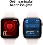 Apple Watch Series 11 [GPS 46mm] Smartwatch with Rose Gold Aluminum Case with Light Blush Sport Band - M/L. Sleep Score, Fitness Tracker, Health Monitoring, Always-On Display, Water Resistant - Image 5