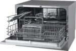 EdgeStar DWP63 21-5/8 Inch Wide 6 Place Setting Countertop Dishwasher - Silver - Image 7