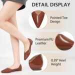 Flats for Women Ballets Shoes: Dressy Comfortable 2025 Leather Flat for Wedding - Ladies Dress Work Walking Shoe - Image 5