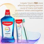 Colgate Total Active Prevention Foaming Clean Medium Toothbrushes, Medium Bristle Toothbrush Pack for Plaque Removal, Helps Reach Deeper Along The Gumline and Between Teeth, White, 2 Pack - Image 3