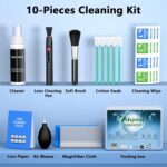 Camera Lens Cleaning Kit, 10-in-1 Camera Cleaning Kit, Camera Lens Cleaner and Camera Accessories, Includes Lens Cleaning Kit/Lens Cleaner/Lens Cleaning Pen/Soft Brush - Image 7