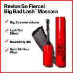 Revlon Mascara, So Fierce Big Bad Lash Eye Makeup, Volumizing, Stocking Stuffer for Her, Lasts up to 24 Hours, 760 Blackest Black, 0.34 fl oz - Image 3