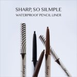 CLIO Sharp So Simple Waterproof Pencil Liner, Eye Pencil, Rich Hyper-Pigmented Color, Smooth Creamy Application, Long-Wearing Matte Finish (4 Colors) (001 BLACK) - Image 3
