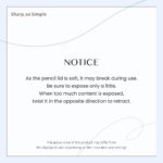 CLIO Sharp So Simple Waterproof Pencil Liner, Eye Pencil, Rich Hyper-Pigmented Color, Smooth Creamy Application, Long-Wearing Matte Finish (4 Colors) (001 BLACK) - Image 6