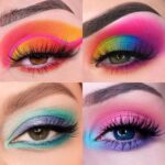 30 Colors Makeup Eyeshadow Palette for Beauty & Matte Metallic Shimmer Pearl Glitter Eye Shadow Pallet & Rainbow Colorful Eye Makeup for Girls & Highly Pigment Eyeshadow Cosmetics - Image 3