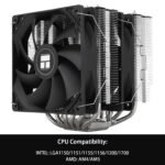 Thermalright Peerless Assassin 120 SE CPU Cooler, 6 Heat Pipes AGHP Technology, Dual 120mm PWM Fans, 1550RPM Speed, for AMD:AM4 AM5/Intel LGA 1700/1150/1151/1200/1851,PC Cooler - Image 4