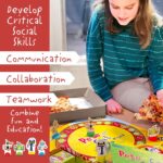 University Games Pete the Cat Pizza Pie Game Green, Ages 3 years and Up - Image 10