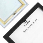 TutuBeer 3 Panel Beach Canvas Wall Art for Home Decor Blue Sea Sunset White Beach Painting the Picture Print on Canvas Seascape the Pictures for Home Decor Decoration,Ready to Hang - Image 9