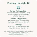 Our Diapers | EWG Verified Safe & Plant-Based Diapers | Leak Protection | Soft Organic Cotton Shell | Chlorine-Free Diaper for Sensitive Skin | Size 4 (22-32 lbs) 36 Count - Image 8