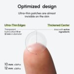 MAREE Invisible Pimple Patches - Clear Pimple Patches for Face - Hydrocolloid Acne Patches Anti Blemish - Zit Stickers for Face - Parches Para Acne - Pinple Zit Patches Pimple Stickers - 72 Dots - Image 9