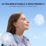 KN95 Face Masks Adults Disposable - 100 Pack KN95 Masks Protective Comfortable KN95 Masks 5-Layer KN95 Breathable Safety Face Masks & 5 Adjustable Mask Holder KN95 Masks 10 Colors - Image 9