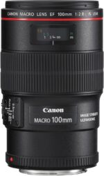 Canon EF 100mm f/2.8L IS USM Macro Lens for Canon Digital SLR Cameras (Renewed) - Image 3
