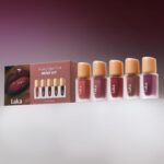 Laka Fruity Glam Tint Mini Set, 5pc Lip Tint Gift Set for Women, Hydrating & Glowy Finish, Lightweight & Transfer-proof Stain, Perfect Holiday Stocking Stuffers, K-Beauty - Image 9