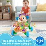 Fisher-Price Baby Toy Laugh & Learn Smart Stages Puppy Walker with Educational Music Lights & Activities for Infants Ages 6+ Months - Image 3