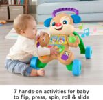 Fisher-Price Baby Toy Laugh & Learn Smart Stages Puppy Walker with Educational Music Lights & Activities for Infants Ages 6+ Months - Image 5