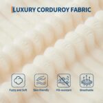 108" Modular Sectional Sofa Couches for Living Room Cloud Memory Boneless Couch No Assembly Required - Image 4