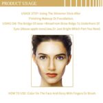 Gold Highlighter Stick, Highlighter Makeup for Face & Body, Multi-Use Body Shimmer Stick, Radiant & Shimmer Glow, Long Lasting Color for All Day, Great Gift for Women & Girls, Vegan & Cruelty-Free - Image 5