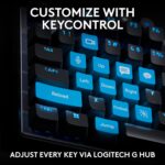 Logitech G PRO X TKL Rapid Tenkeyless Wired Gaming Keyboard with Magnetic Analog Switches, RGB - Black, PC Gaming Keyboards, Pro - Image 6